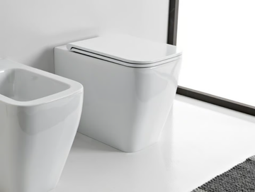 TEOREMA 2.0 - Floor mounted ceramic toilet by Scarabeo Ceramiche - view 2